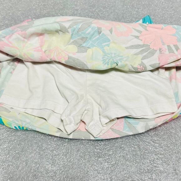 Toddler Girl's Tropical Floral Skort Skirt with Shorts 5T - Picture 3 of 6